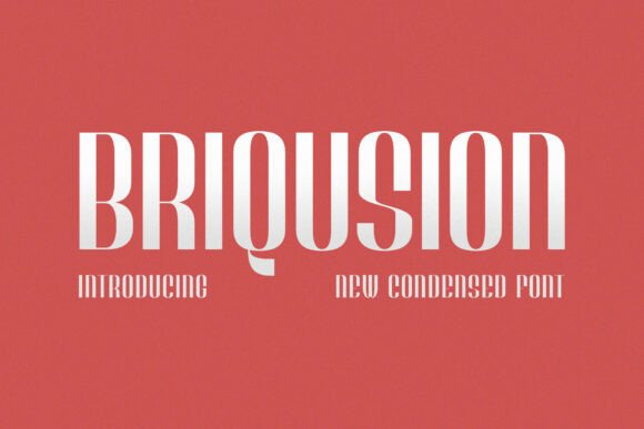 Briqusion Font: Bold Branding for Small Businesses