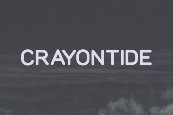 Crayontide Font for Bold Craft Branding