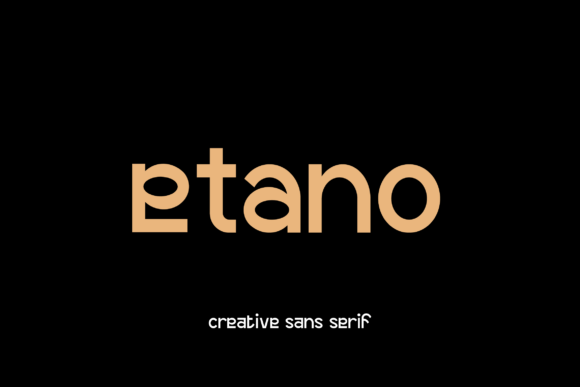 Etano: The Rounded Sans Serif Font for Modern Makers
