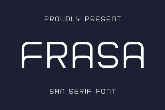 Frasa Typeface: Minimalist Sans Serif for Editorial Clarity