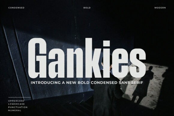 Gankies: The Bold Typeface for High-Impact Campaigns