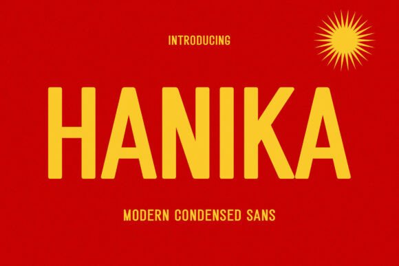 Hanika Font Review for Modern Branding