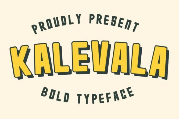 Kalevala: The Vintage Sans Serif Typeface for Modern Brands