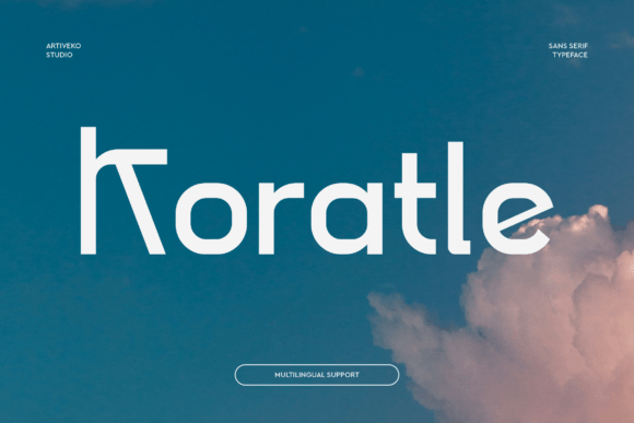 Koratle: The Modern Sans Serif Font for Digital Clarity