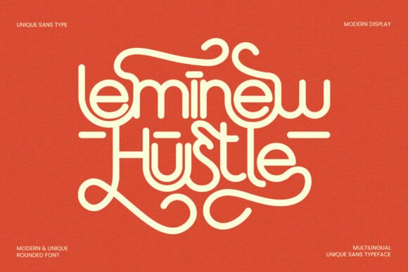Leminew: A Rounded Sans Serif for Editorial Design