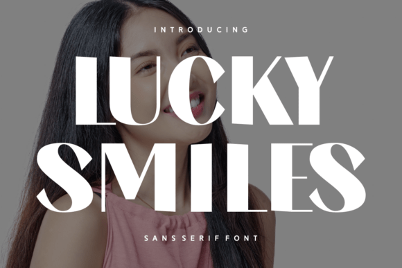 Lucky Smiles: A Premium Sans Serif Font for Web Design