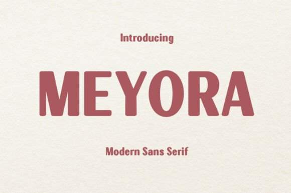 Meyora Condensed: A Modern Typeface for Editorial Design