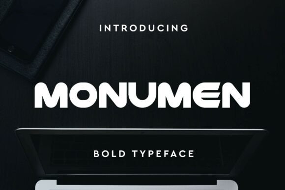 Monumen: A Bold Sans Serif Typeface for Editorial Impact