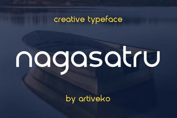 Nagasatru Typeface for Modern Branding
