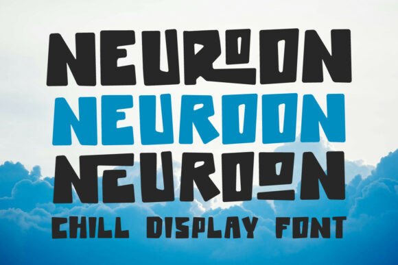 Neuroon: A Quirky Sans Serif Font for Modern Brands