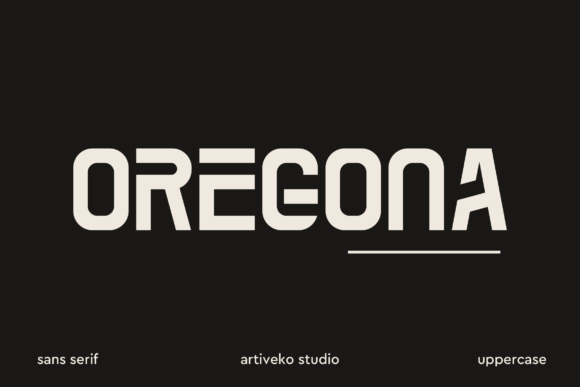 Oregona: The Modern Sans Serif Font for Makers