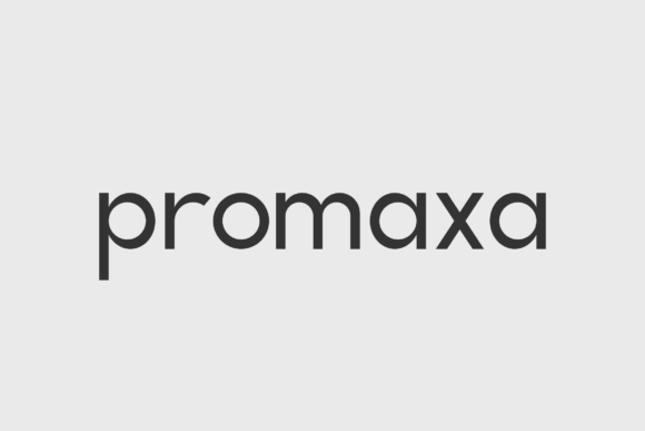 Promaxa Typeface for Modern Brand Identity