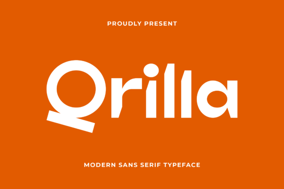 Qrilla: A Modern Sans Serif Typeface for Editorial Clarity