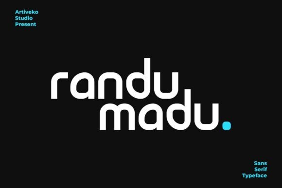 Randu Madu: A Modern Typeface for Editorial Clarity