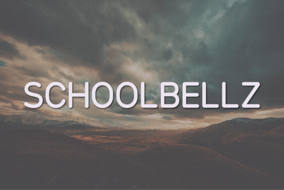 Schoolbellz: The Bold Sans Serif Font for Crafters