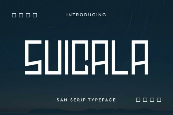 Suicala: A Modern Sans Serif Typeface for Editorial Clarity