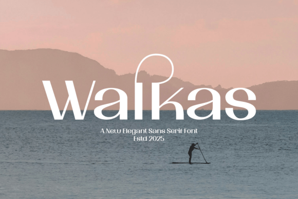 Walkas: The 2025 Sans Serif Font for Modern Web Design